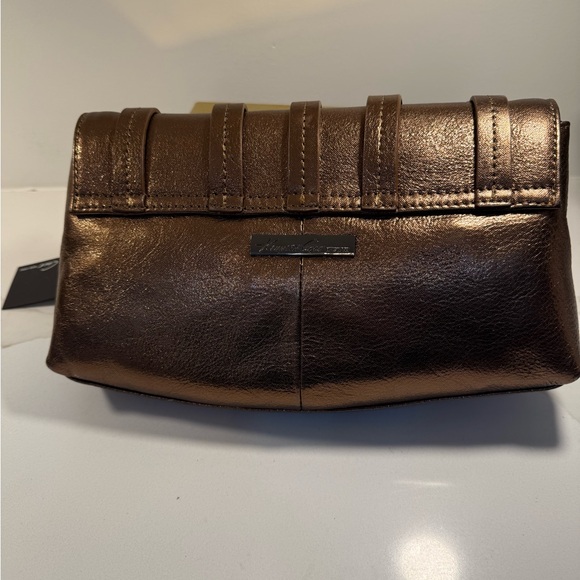 Kenneth Cole Metallic Brown/Bronze Ladies Purse - Picture 3 of 5